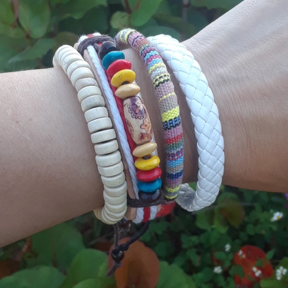 🆕️Colorful multi layer bracelet set - Picture 2 of 6
